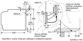 Trouba Bosch HRG7784B1 černá barva
