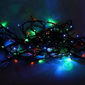 Vánoční osvětlení ColorWay vnitřní, 100 LED, USB, 10m, vícebarevné 
