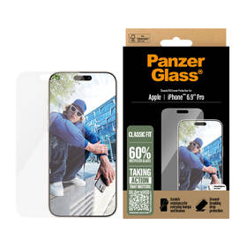 Tvrzené sklo PanzerGlass Classic Fit na Apple Iphone 16 Pro Max 
