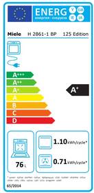 Trouba Miele H 2861-1 BP CleanSteel 125 Edition nerez
