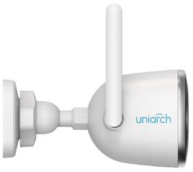 IP kamera Uniview Uniarch UHO-B2D-M3F4D, Bullet, 3Mpx, 4mm, 1296p, Wi-Fi, Mikrofon, IP67 bílá barva
