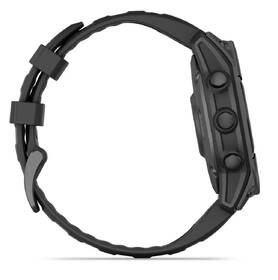 Chytré hodinky Garmin fenix E 47 mm - Slate Gray / Black Silicone Band + Topo Czech PRO voucher 
