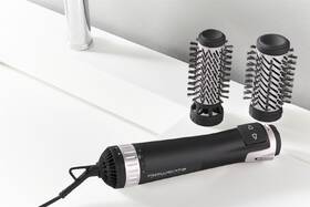 Kulma rotační Rowenta CF9550F0 Brush Activ' Dry & Style černá barva
