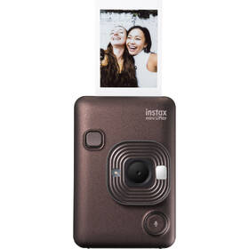 Digitální fotoaparát Fujifilm instax mini LiPlay hnědá barva
