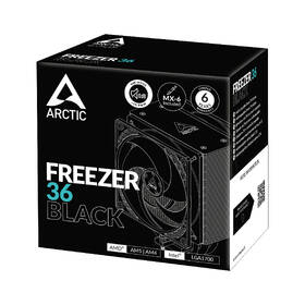 Chladič CPU Arctic Cooling 36 Black 
