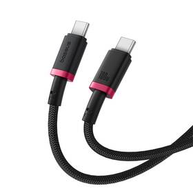 Kabel Baseus Dura USB-C/USB-C, 100W, 2m černá barva
