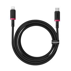 Kabel Baseus Dura USB-C/Lightning, 20W, 2m černá barva
