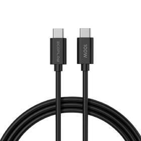 Nabíječka do sítě EcoFlow RAPID 65W GaN, 2x USB-C/1x USB-A černá barva
