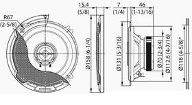 Reproduktory KENWOOD KFC-PS1396 
