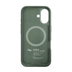 Kryt na mobil Peak Design Everyday Case na Apple iPhone 16 zelená barva
