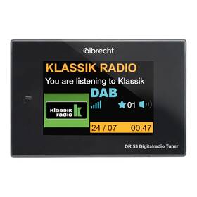 Radiopřijímač s DAB+ Albrecht DR 53 
