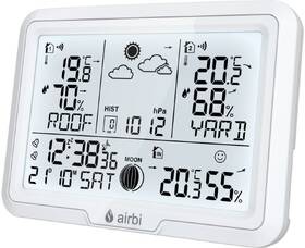 Meteorologická stanice Airbi DUO, 2 čidla bílá barva
