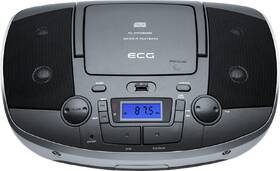 Radiomagnetofon s CD ECG CDR 1000 U titanium
