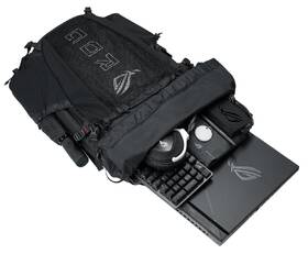 Batoh na notebook Asus ROG Archer ErgoAir Gaming Backpack BP3800 černá barva
