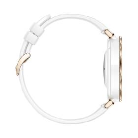 Chytré hodinky Huawei Watch GT 5 Pro 42 mm - White + White Fluoroelastomer Strap 
