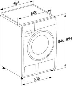 Pračka Miele WWD 380 WCS bílá barva
