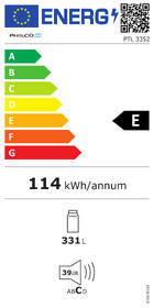 Chladnička Philco PTL 3352 bílá barva
