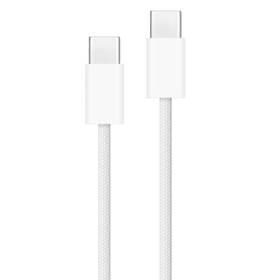 Kabel CubeNest USB-C/USB-C, 60W, 1m, 2 ks bílá barva
