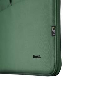 Brašna na notebook Trust Bologna Eco-friendly Slim na 16˝ zelená barva
