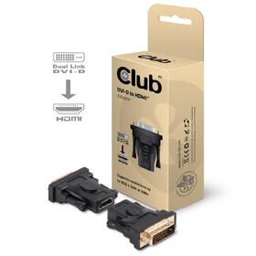 Redukce Club3D DVI-D/HDMI 1.3, pasivní adaptér černá barva
