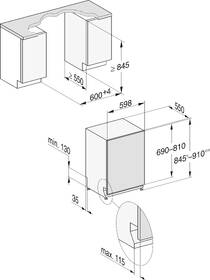 Myčka nádobí Miele G 5455 SCVi XXL Active Plus 
