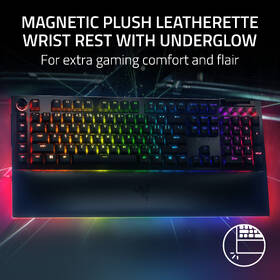 Klávesnice Razer BlackWidow V4 Pro (Yellow Switch) - US Layout černá barva
