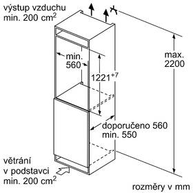 Chladnička Bosch KIL42VFE0 
