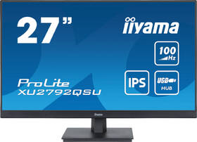 Monitor IIYAMA ProLite XU2792QSU-B6 černá barva
