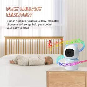 IP kamera IMMAX BABY, Wi-Fi, Tuya modrá barva
