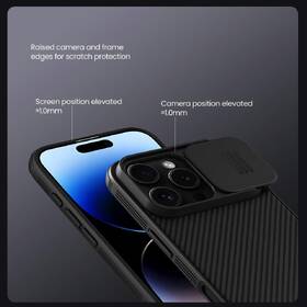 Kryt na mobil Nillkin CamShield PRO Magnetic pro Apple iPhone 16 Pro černá barva
