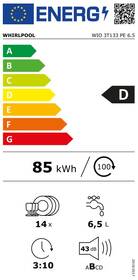 Myčka nádobí Whirlpool WIO 3T133 PE 6.5 
