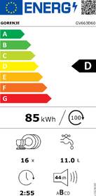 Myčka nádobí Gorenje GV663D60 
