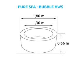 Vířivka Intex Pure Spa - Bubble HWS 11400275 modrá barva
