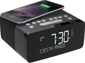 Radiobudík Pure Siesta Charge černá barva
