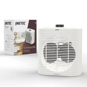 Teplovzdušný ventilátor Imetec 4032 Compact Air bílá barva
