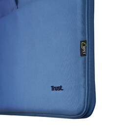 Brašna na notebook Trust Bologna Eco-friendly Slim na 16˝ modrá barva
