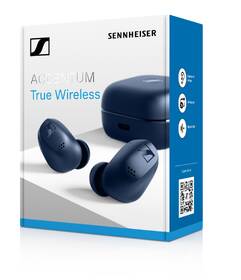 Sluchátka Sennheiser Accentum True Wireless modrá barva
