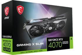 Grafická karta MSI GeForce RTX 4070 SUPER 12G GAMING X SLIM 
