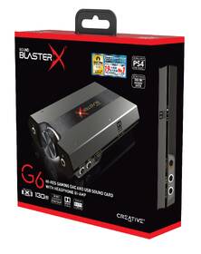 Zvuková karta Creative Sound Card Sound Blaster X G6 
