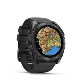 Chytré hodinky Garmin fenix 8 51 mm AMOLED - Slate Gray / Black Silicone Band + Topo Czech PRO voucher 
