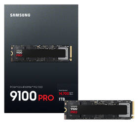 SSD Samsung 9100 PRO 1 TB PCIe 5.0 NVMe černá barva
