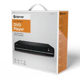 DVD přehrávač Denver DVH-7787 černá barva
