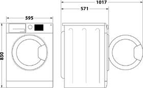 Pračka Whirlpool FFB 7469 BCV CS bílá barva
