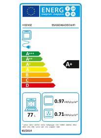 Trouba Hisense BSA66346ADBGWIFI černá barva
