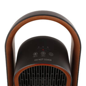 Teplovzdušný ventilátor Lauben Smart Fan&Heater 2in1 1800BB černá barva
