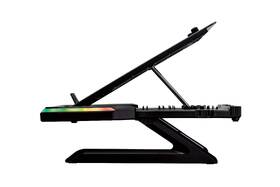 Podstavec pro notebooky SureFire Portus X1 RGB, 17,3" černá barva
