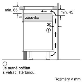 Indukční varná deska Bosch PVS63KHC1E černá barva
