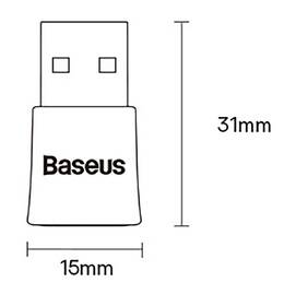 Bluetooth Baseus BA07 černá barva
