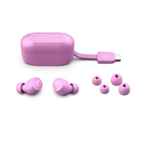 Sluchátka JLab Go Air Pop True Wireless Earbuds růžová barva
