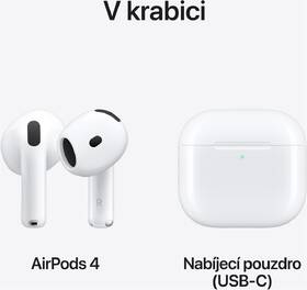 Sluchátka Apple AirPods 4 
